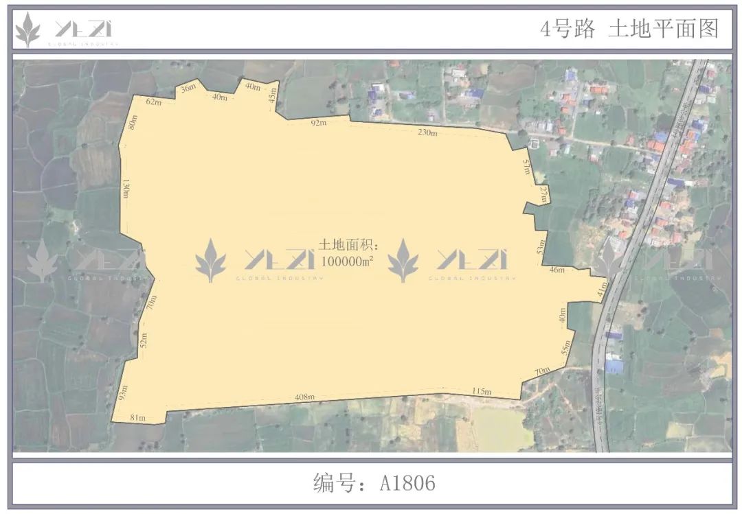 柬埔寨土地出售｜4号路 100000㎡