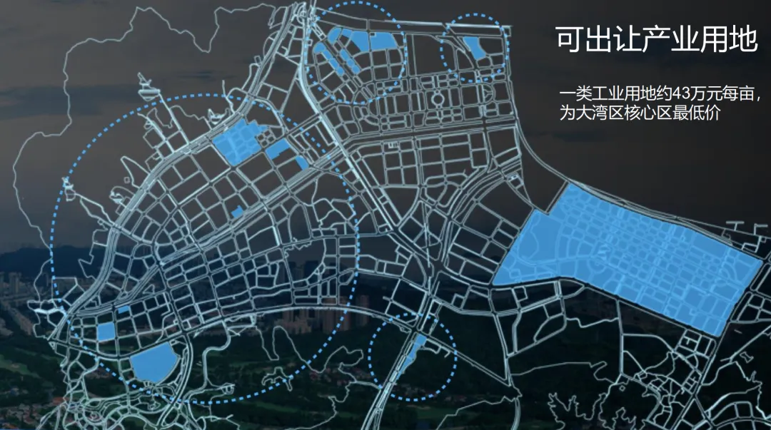 珠海高新区工业用地土地出售招商 |  一类工业用地约43万每亩 为大湾区核心区蕞低价