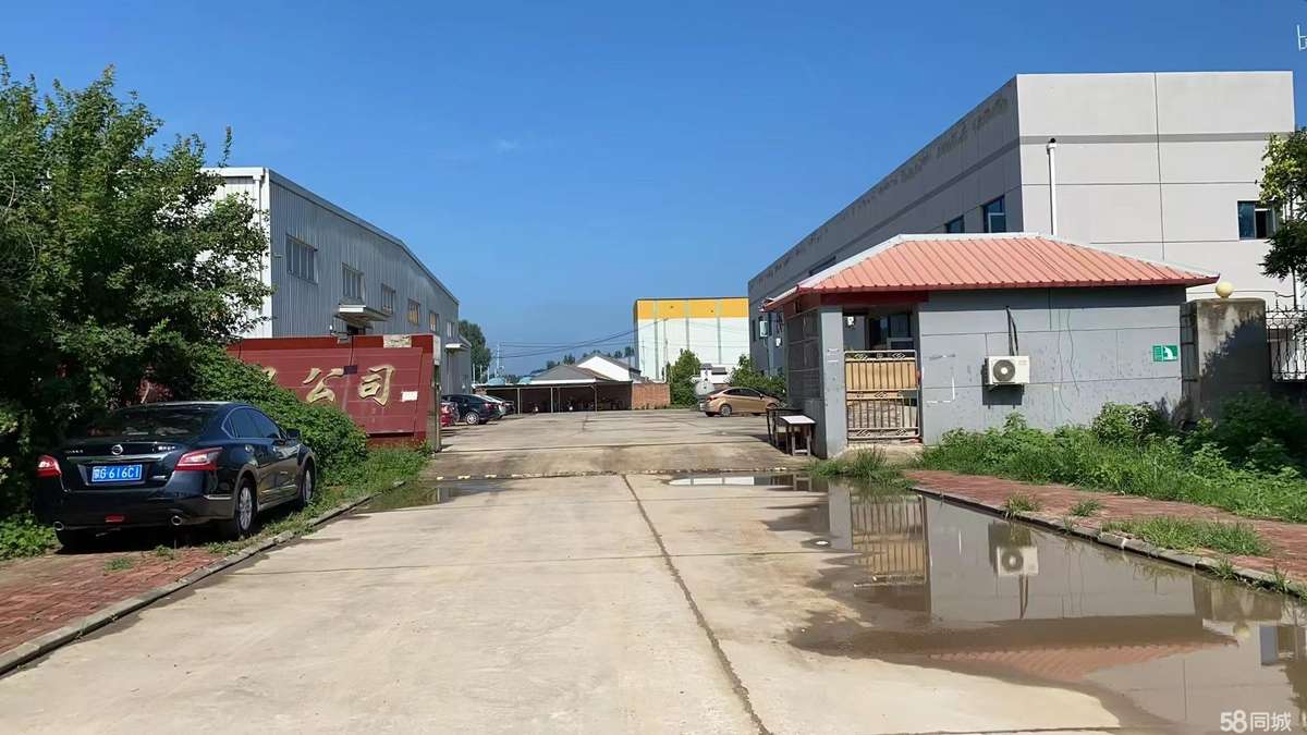 现成喷漆喷塑环评，天津宝武公路主干道旁厂房出租，大车直达天津宝5500平单层