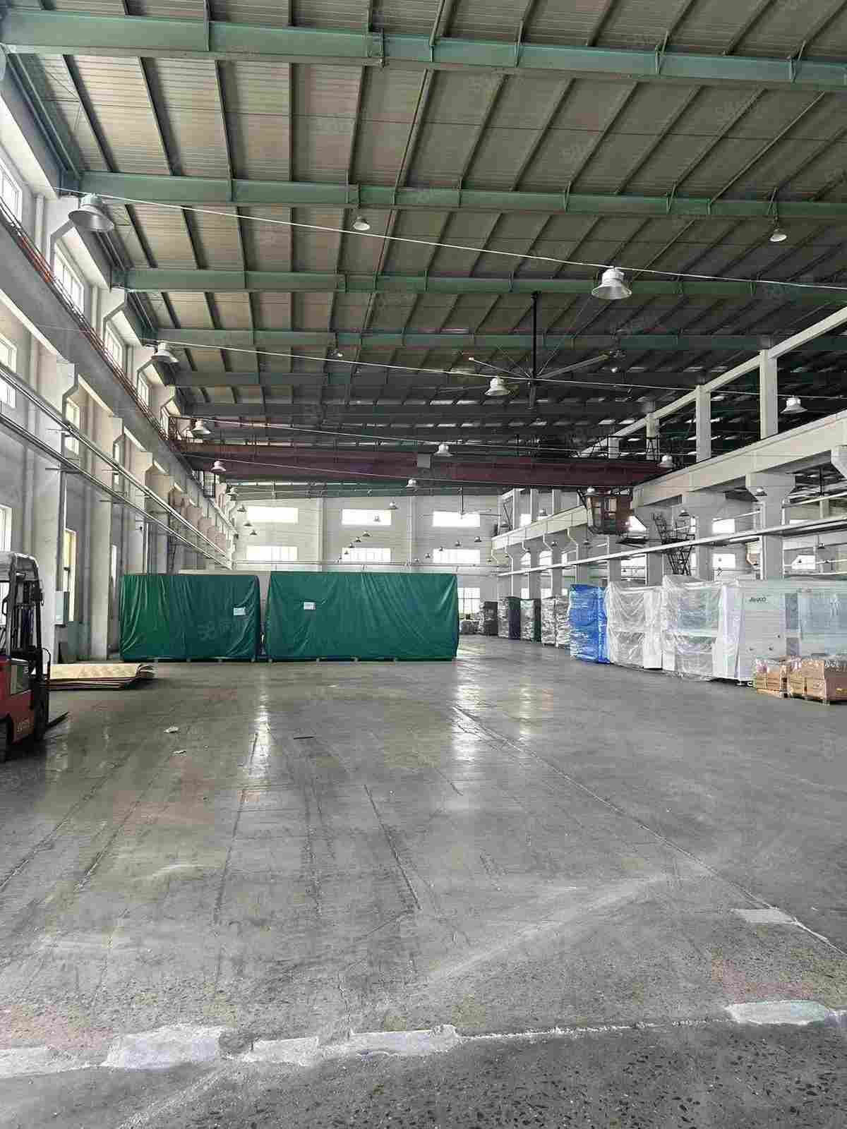 20吨行车17米大车厂房出租可环评，无锡11000平方单层厂房