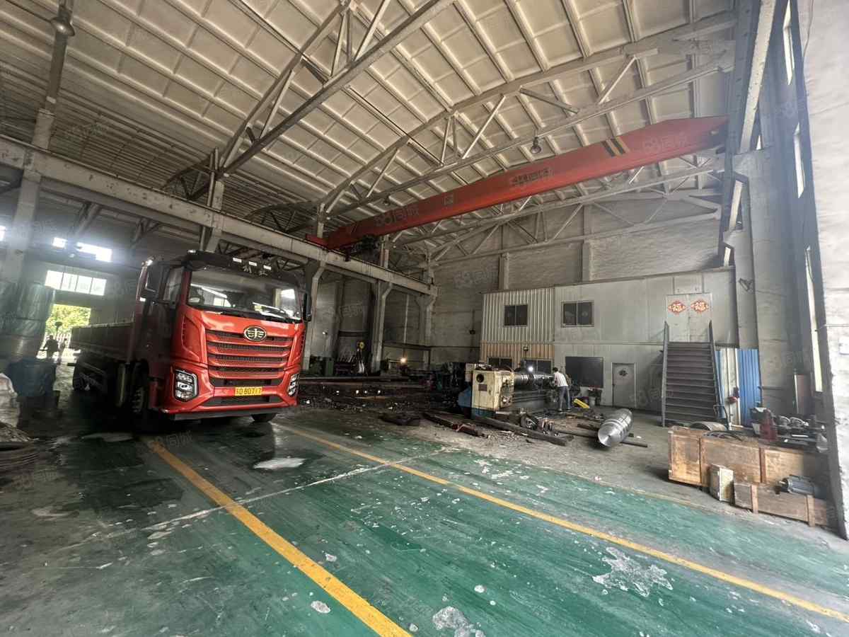 航车10吨，无锡新出胡埭450平机械厂房，大车可厂房出租单层