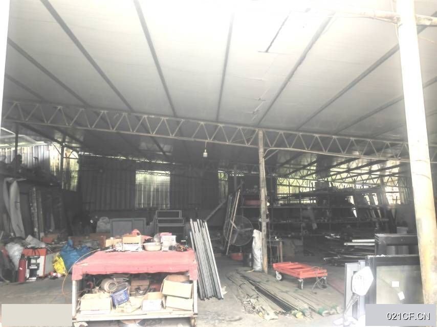 宁波奉化西坞铁皮一楼带空地大车自由进出楼700㎡单层全新厂房出租