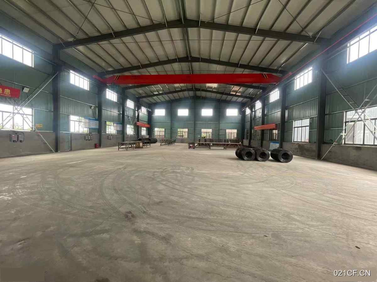 嘉兴嘉善天凝工业园区天凝单层1050方10米层高1050㎡标准厂房大车进出厂房出租