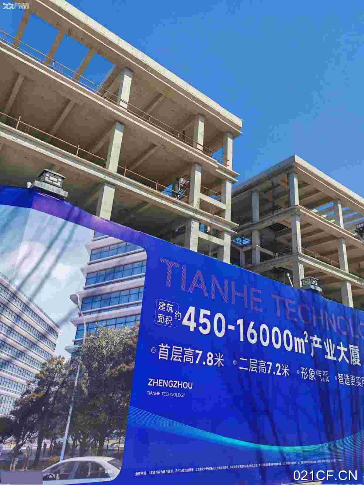 郑州惠济开元路面积：400−−现房可分户分1600㎡标准厂房多层全新仓库出租