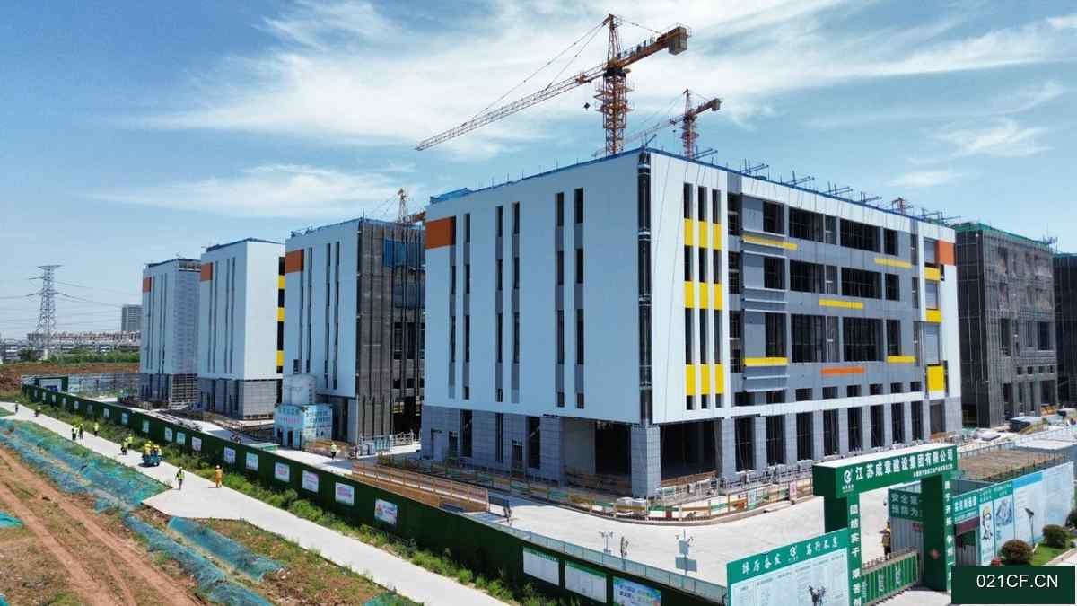 南京浦口高新区江北新区 卸甲甸地铁旁 502100㎡标准厂房全新厂房出售
