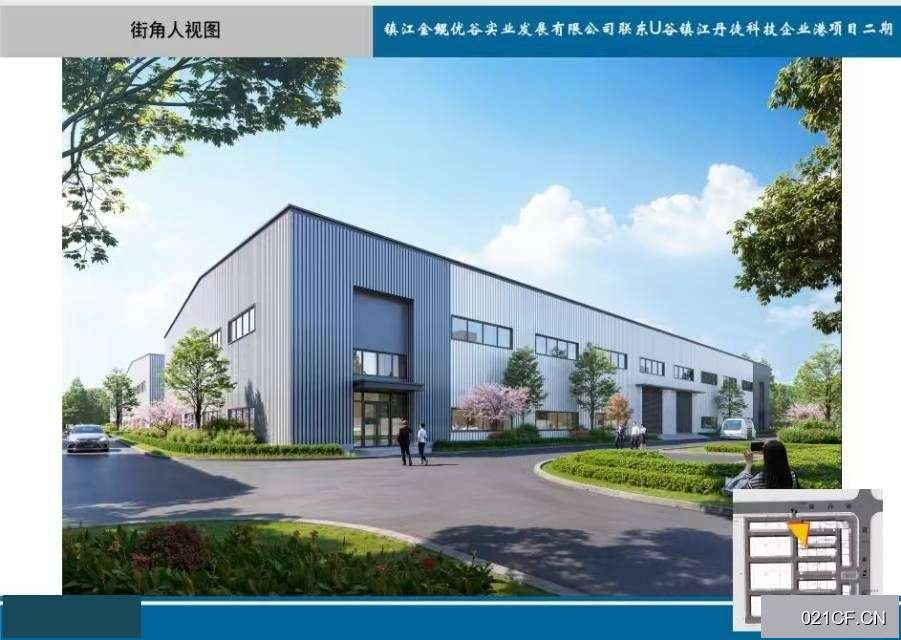 镇江丹徒厂房出售实景外观