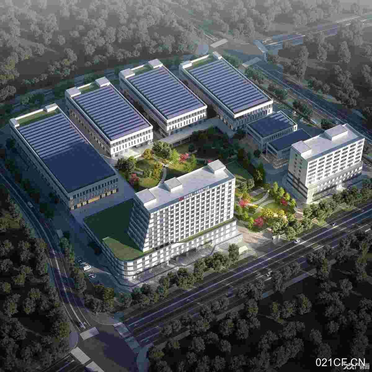 株洲市经开区德壹大有健康产业园经开区丙二类标准污水处理天然77000㎡独门独院标准厂房出租