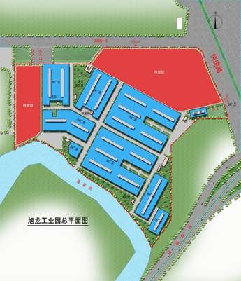 旭龙工业园总平面图