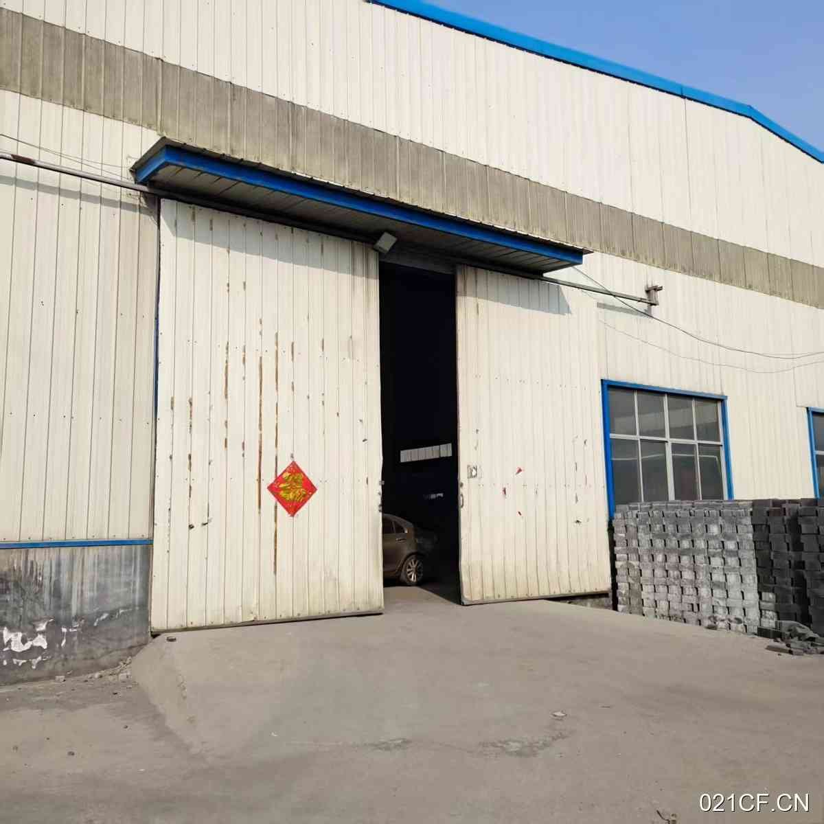 德州德城二屯镇程何庄村东创赢新型建材公司院内车间单层大车进出交通便利仓库出租