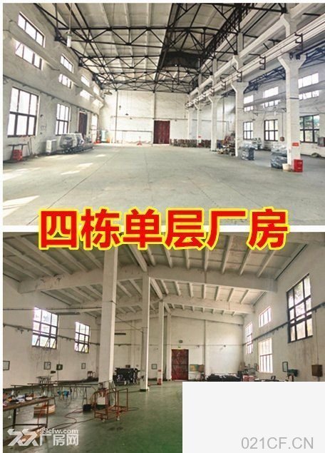 上海嘉定徐行工业区 嘉定徐行独门独院单层厂房出租,首层10米层高