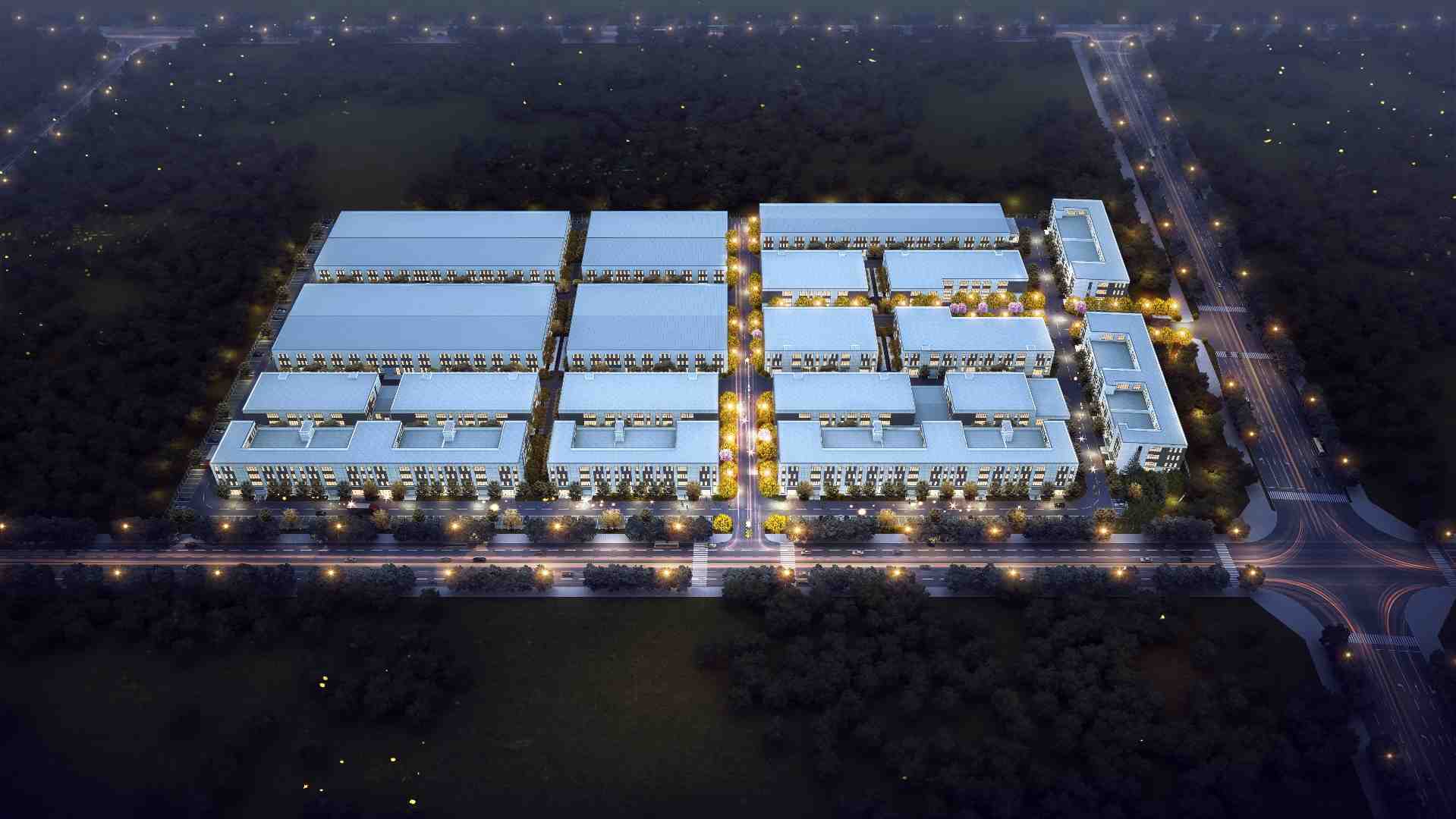中南高科六安产业园厂房实景