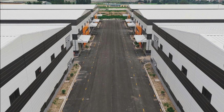 越南北宁省顺城3B产业区新厂房出租 40000㎡ 6栋双层 可分租3570㎡起