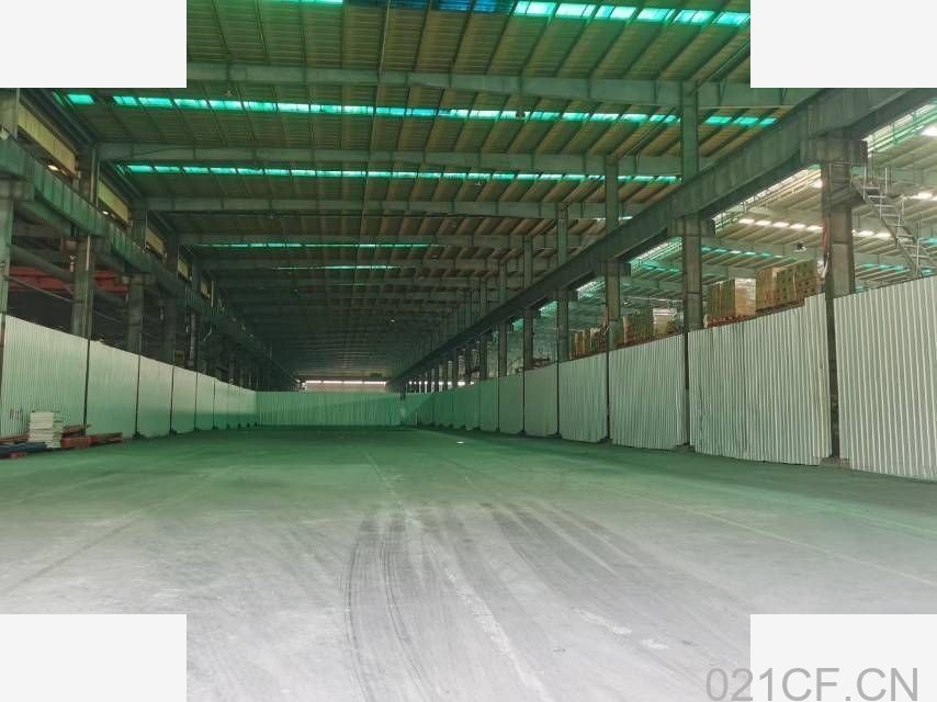 镇海宁波2800㎡ 标准钢结构厂房，有行车，17.5米大车好进出-厂房出租，首层15米层高