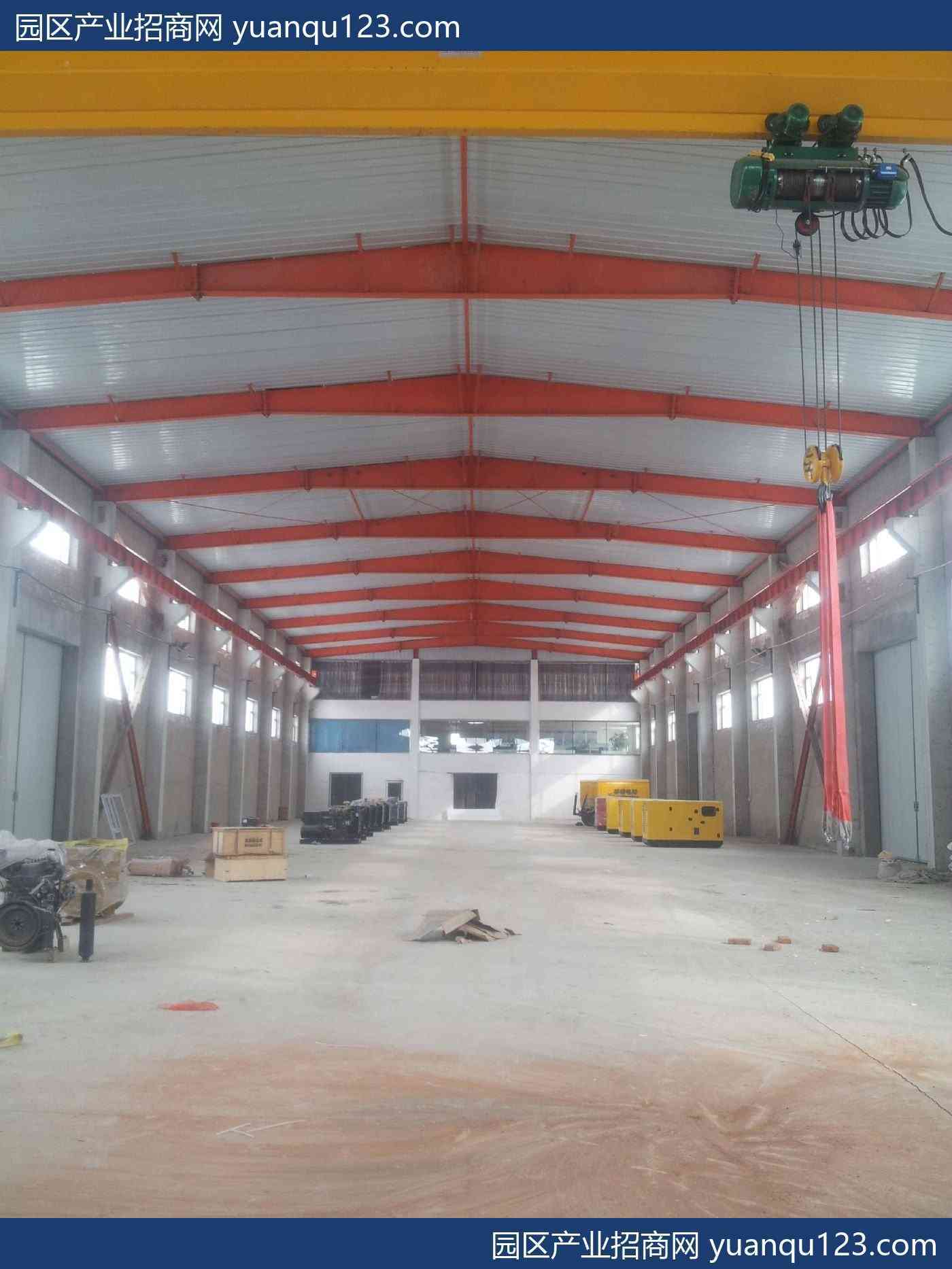 长春2200㎡ 10吨天车混凝土高10米标准厂房.库房2200平-其他厂房出租，首层10米层高