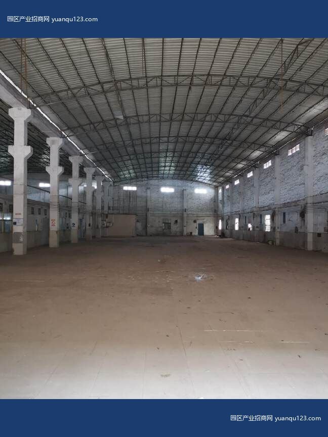 佛山 顺德北滘槎涌工业区原房东独院单层厂房1300平，滴水9米带牛腿，配电200-北厂房出租，首层9