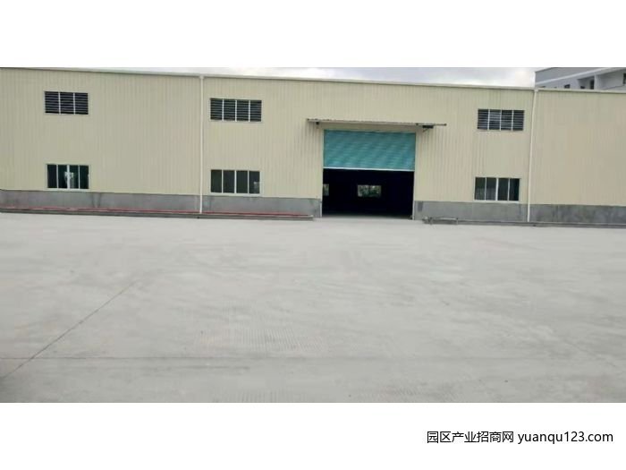 惠州 博罗石湾镇原房东单一层钢混厂房1200平，滴水9米，带行车，空地大-石湾厂房出租，首层9米层高