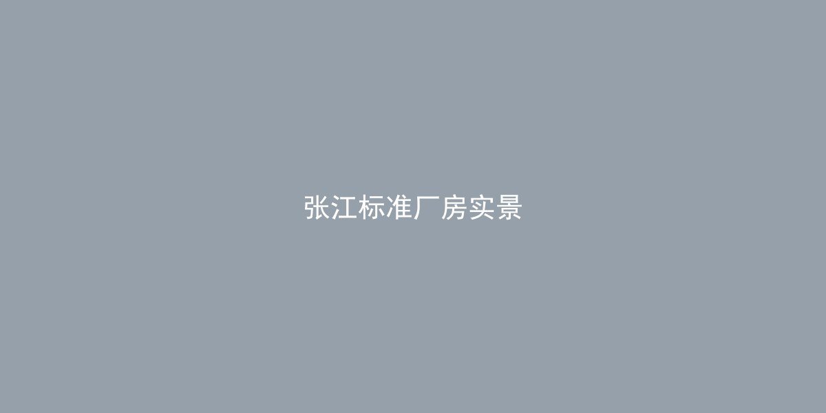 张江厂房实景