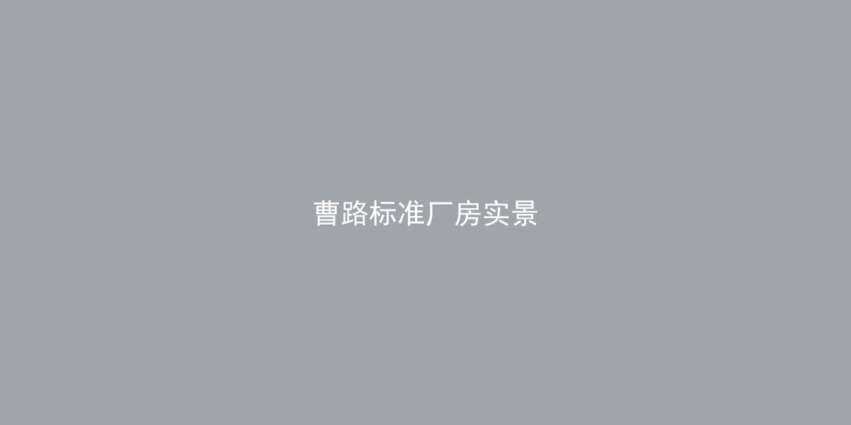 曹路厂房实景
