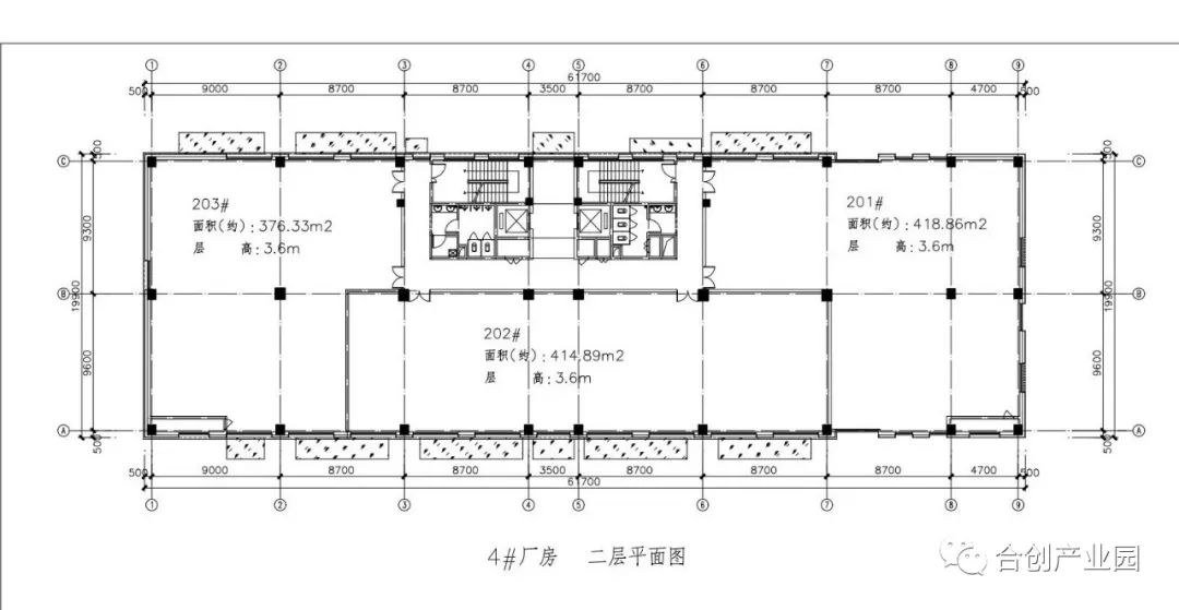 4号楼2层平面图